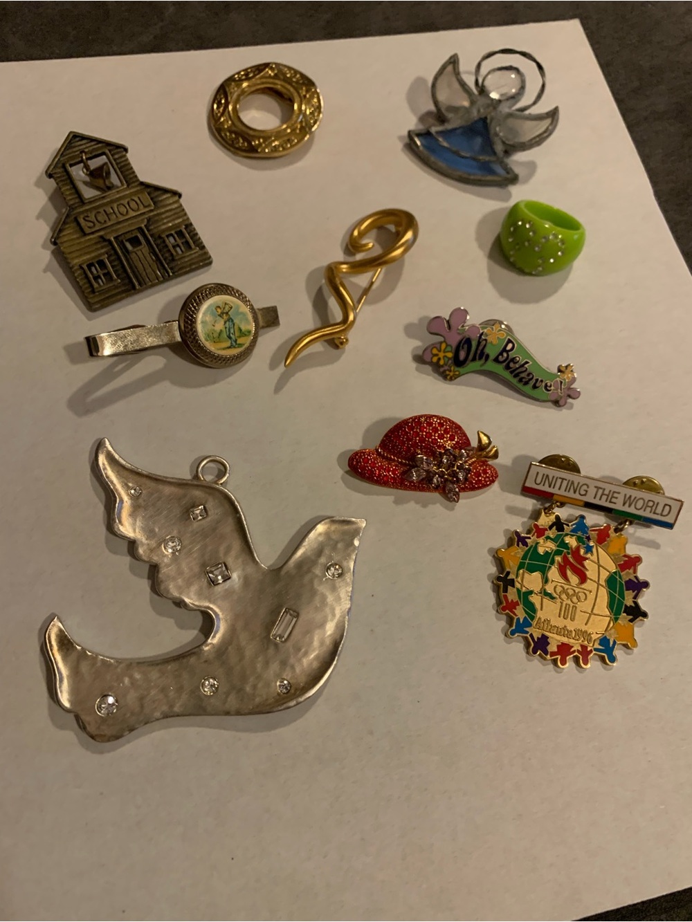 Vintage Pins and Miscellaneous Bundle